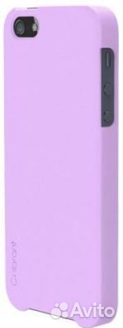 Чехол накладка для iPhone 5/5s (Colorant purple)