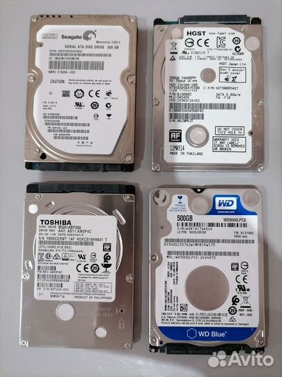 Жесткие диски hdd 2.5