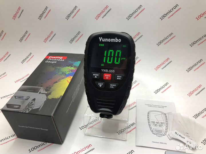 Толщиномер Yunombo YNB555 с гарантией. Доставка