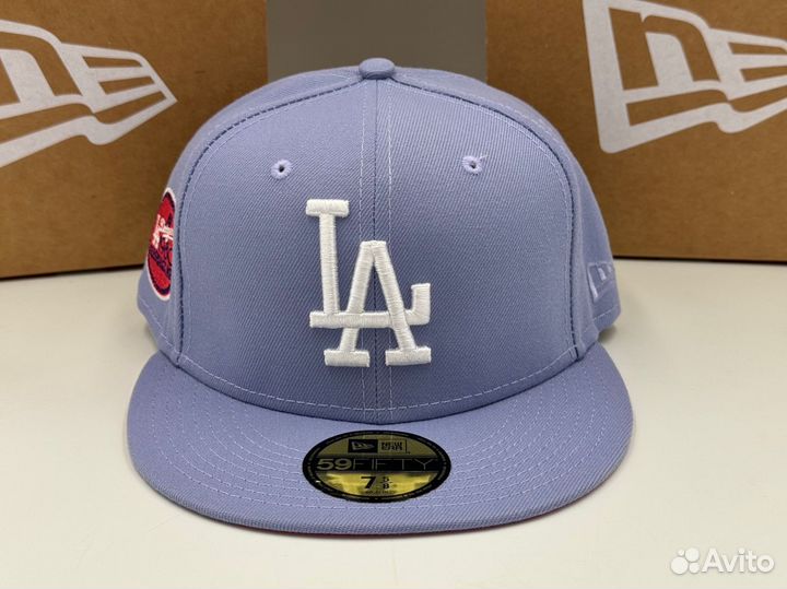 Бейсболка New Era MLB LA Dodgers Lavender 7 5/8