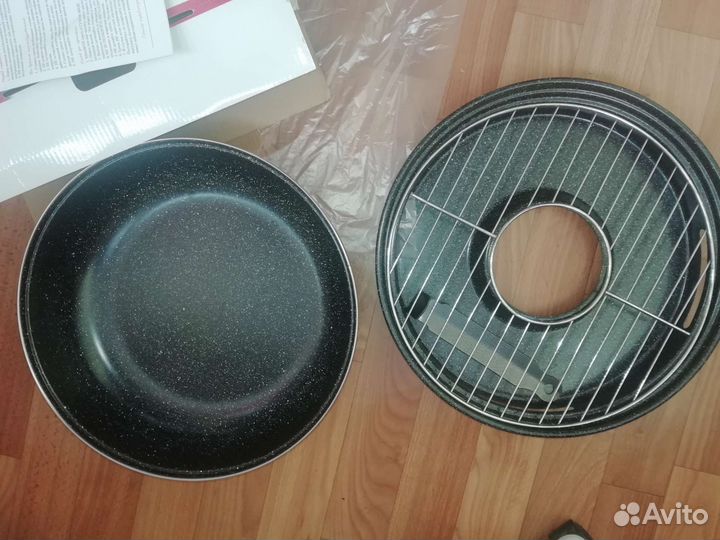Сковорода гриль, барбекюшница