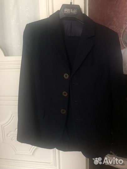 Школьный костюм для мальчика 122 128 синий