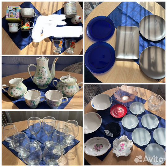 Посуда сувениры шкатулки пакетами