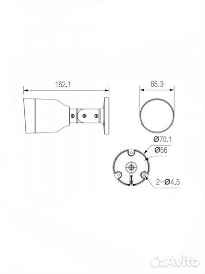 IP-видеокамера Dahua DH-IPC-HFW1830SP-0280B-S6