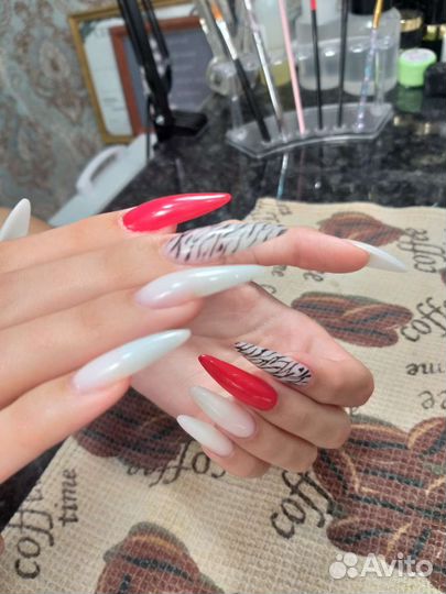 Маникюр, Гель лак, наращивание, укрепление