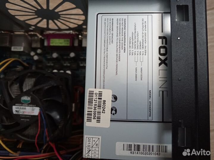 Системный блок на запчасти