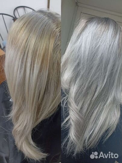 Стрижки окрашивание