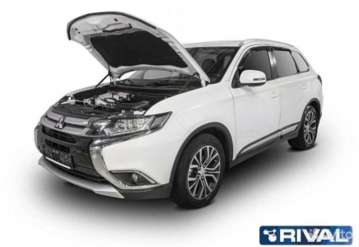 Упоры капота rival Mitsubishi Outlander 3