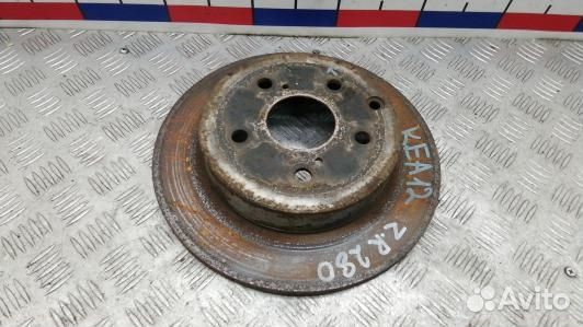 Диск тормозной задний toyota RAV 4 ZSA3 (KEA12L902)