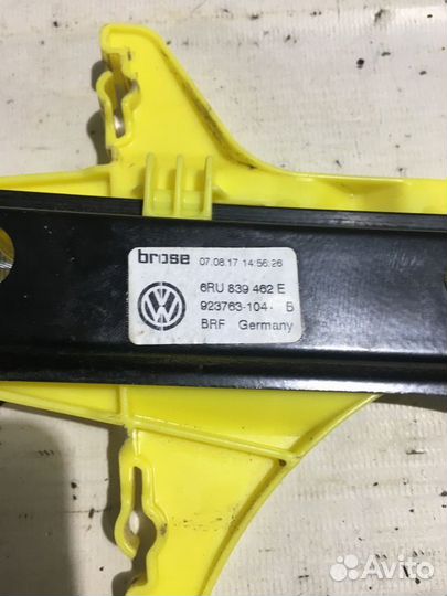 Трапеция стеклоподъёмника задн. volkswagen polo 5