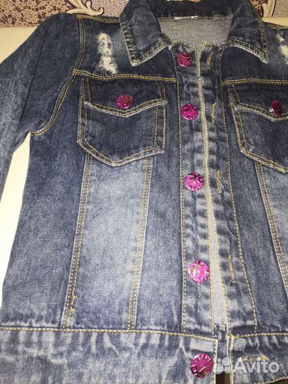 Пиджак для девочки 134