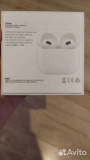 Наушники Apple AirPods 3 (3го поколения) оригинал