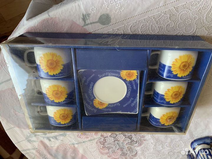 Сервиз кофейный новый