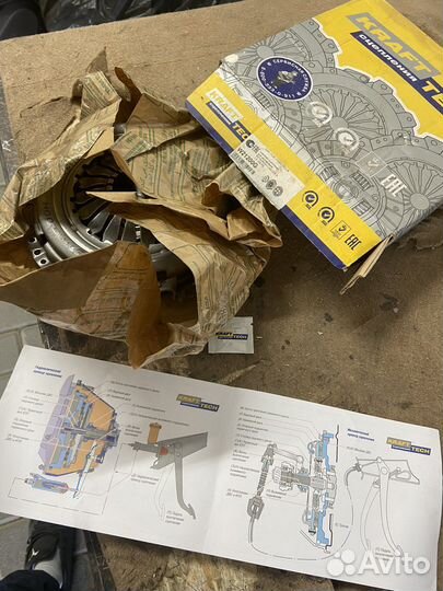 Комплект сцепления лансер 10