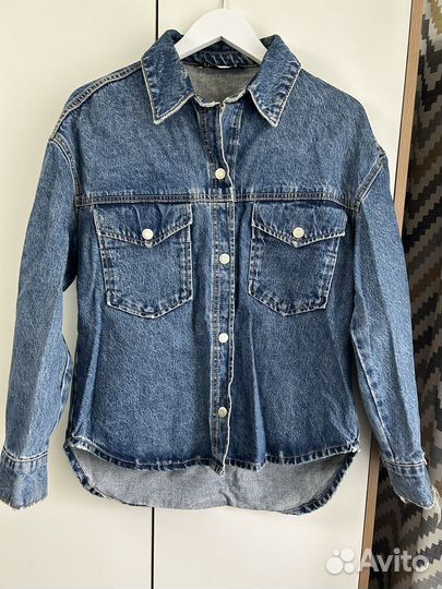 Джинсовая рубашка Zara