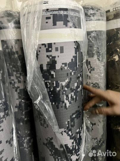 Ткань оксфорд 600 D рипстоп армированный