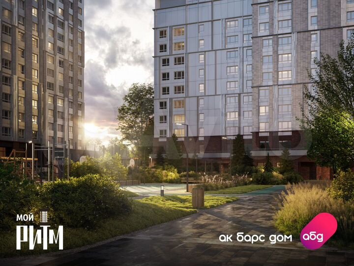 2-к. квартира, 64 м², 6/17 эт.