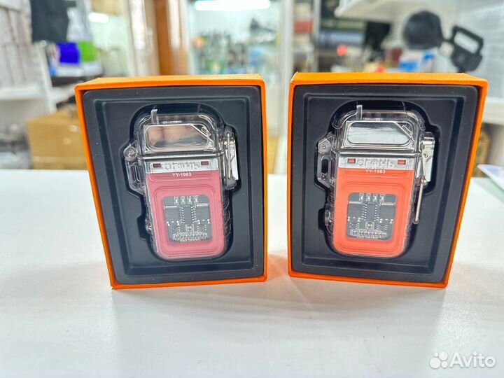 Зажигалка плазменная с фонариком USB