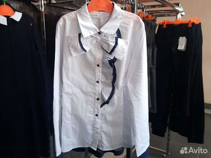 Блузка школьная р 152