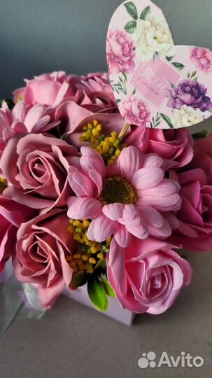 Мыльные цветы, розы, букеты из мыла, 1 сентября