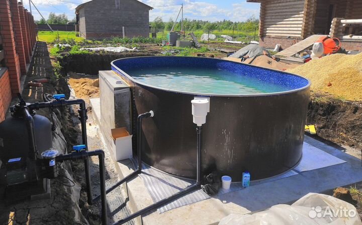 Каркасный бассейн Лагуна 5м*3м*1.25м