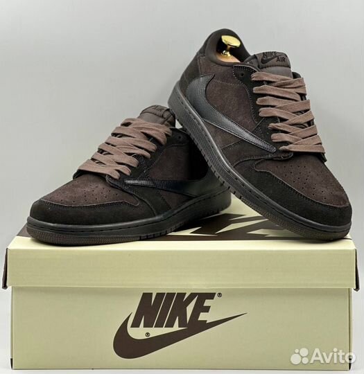 Стильные Nike Air Jordan 1 Velvet Brown