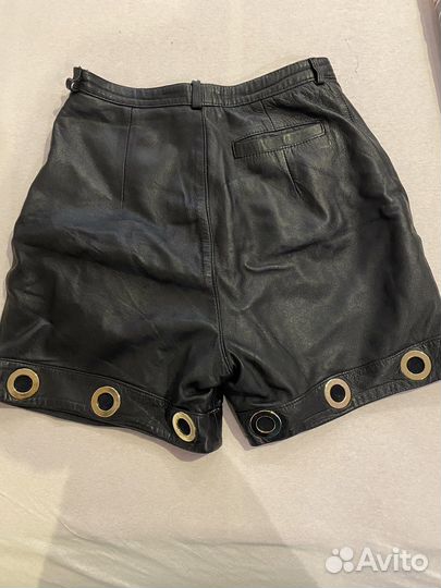 Шорты женские натуральная кожа