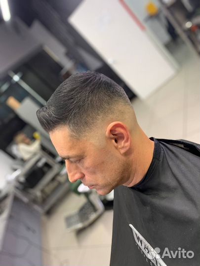 Барбер мужская стрижка