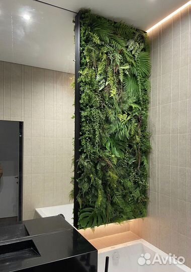 Фитопанно из мха 70 см