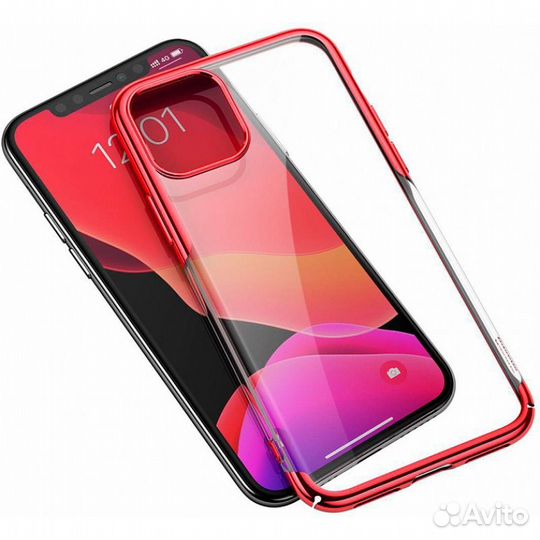 Чехол Baseus Glitter для iPhone 11 Pro Red