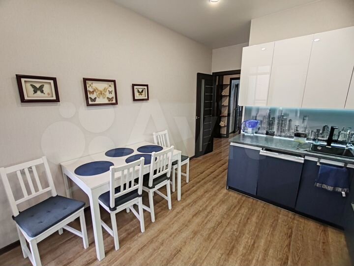 2-к. квартира, 54,5 м², 3/25 эт.