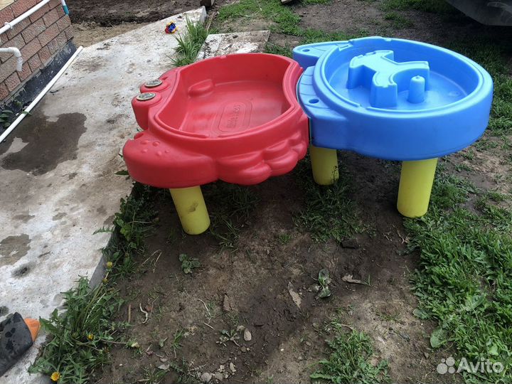 Детская песочница пластиковая
