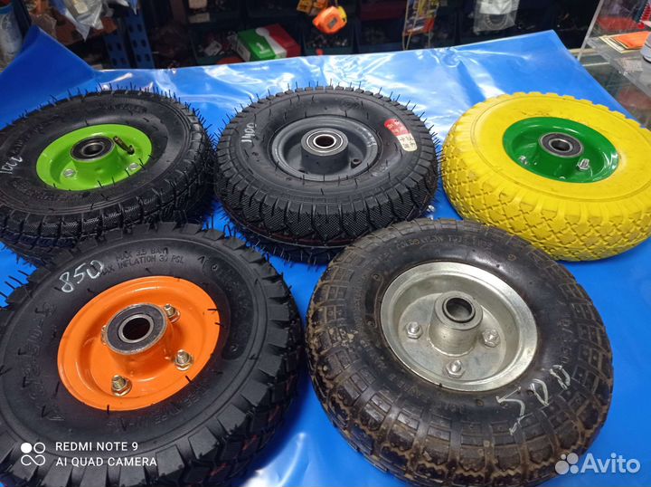 Колеса для тележки от 3.5-4