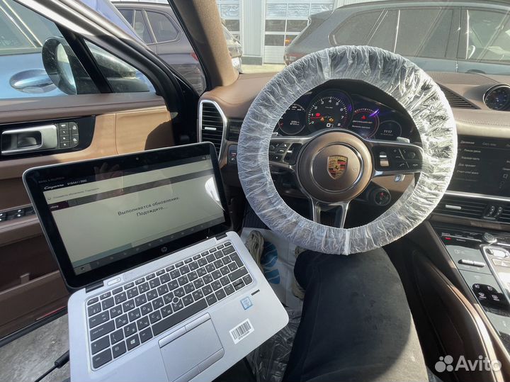 АКБ на Porsche Cayenne 3