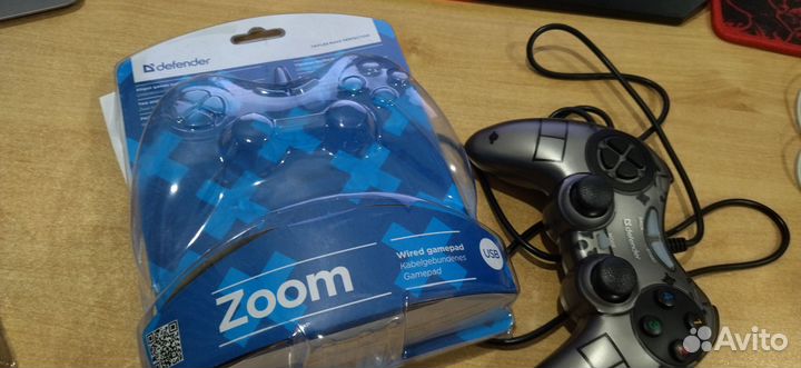 Геймпад defender Zoom для пк с usb разъемом