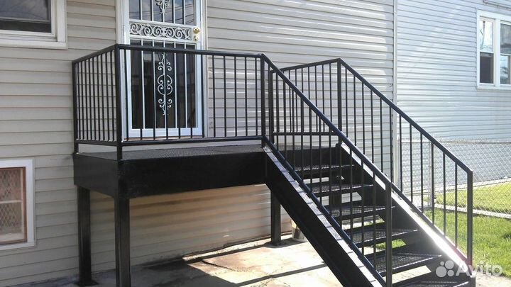 Входная группа. Уличная лестница