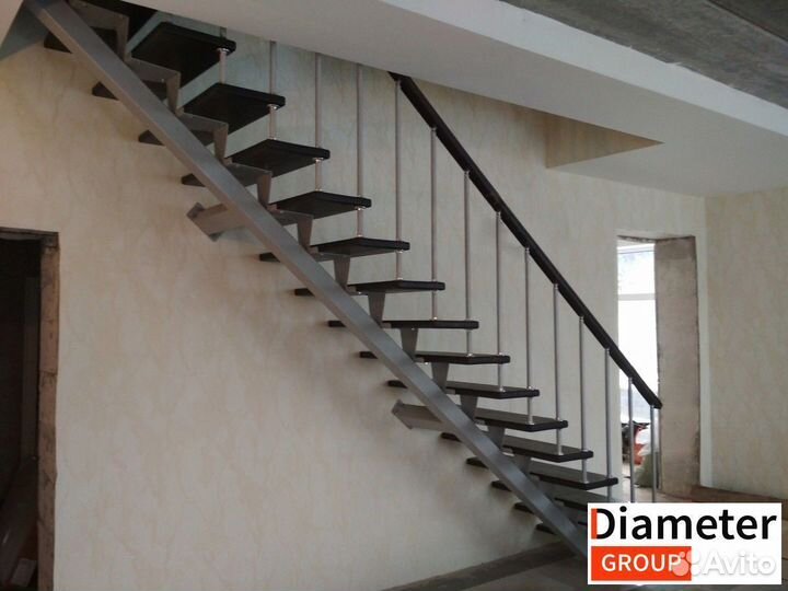 Эффектная лестница под ключ