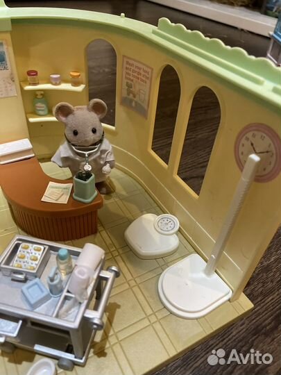 Sylvanian families сильвания дом больница