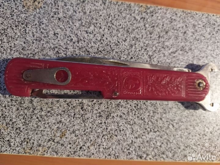 Нож складной СССР охотничий Ворсма по Октябрь