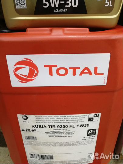 Масло Total Rubia TIR 9200 FE 5W-30