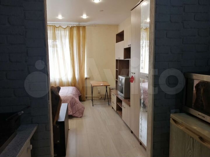 Квартира-студия, 20 м², 2 кровати