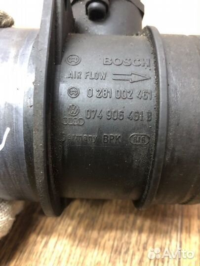 Расходомер (массметр) Volkswagen Transporter T5