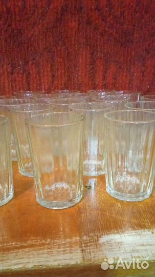 Стопки гранёные 1960-х годов