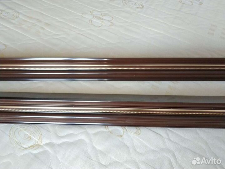 Карниз для штор метал. трехрядный 3 м