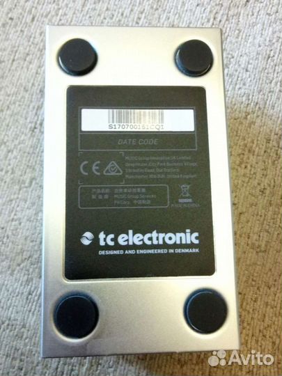 Tc electronic crescendo auto swell гитарная педаль