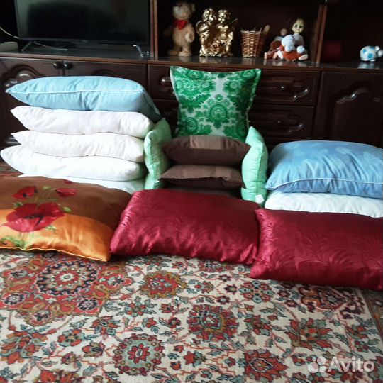 Подушки2)одеяло+ подушка+ простынь+ пододе.+ навол