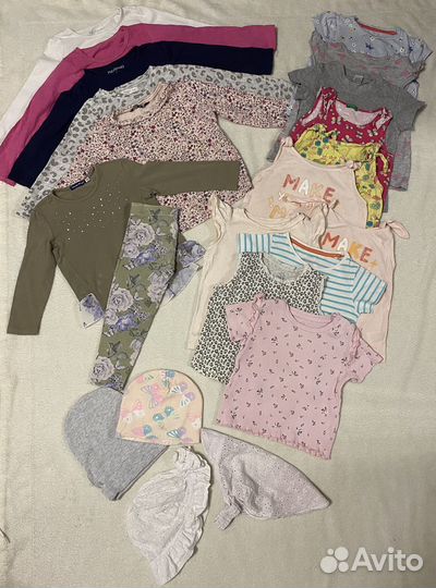 Детские вещи пакетом на девочку 92 Бронь