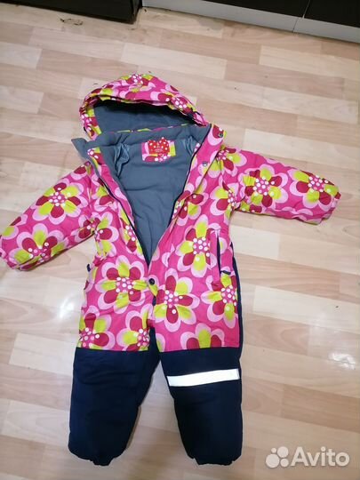 Комбинезон зимний для девочки