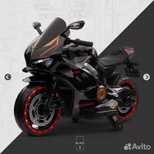 Детский мотоцикл на аккумуляторе