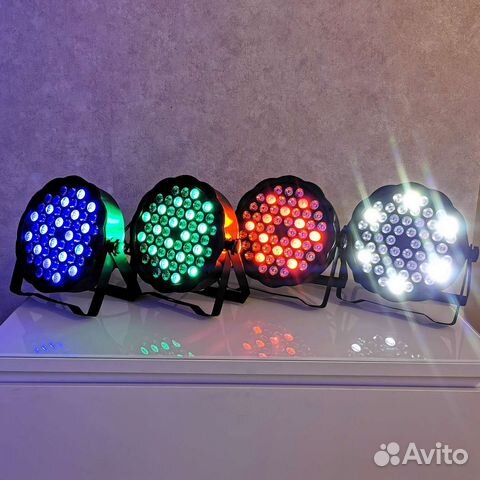 Светомузыка RGB 54LED